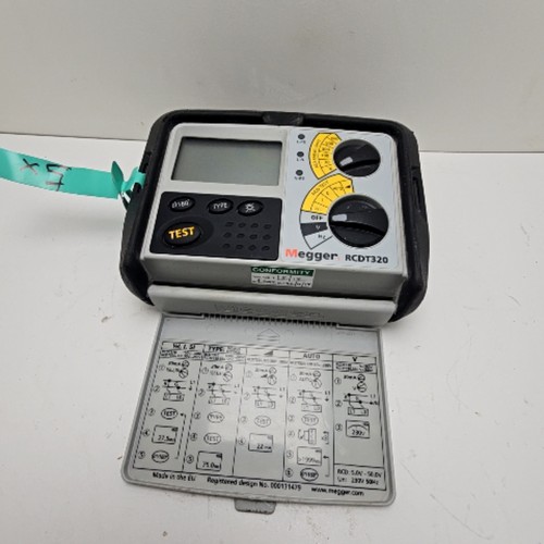 Megger rcdt320 tester - rcdt320,