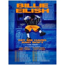 Poster Billie Eilish Hit Me