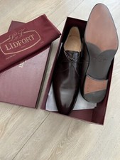 Scarpe in pelle L.F. Lidfort nuove $795 13 Barney’s New York NY