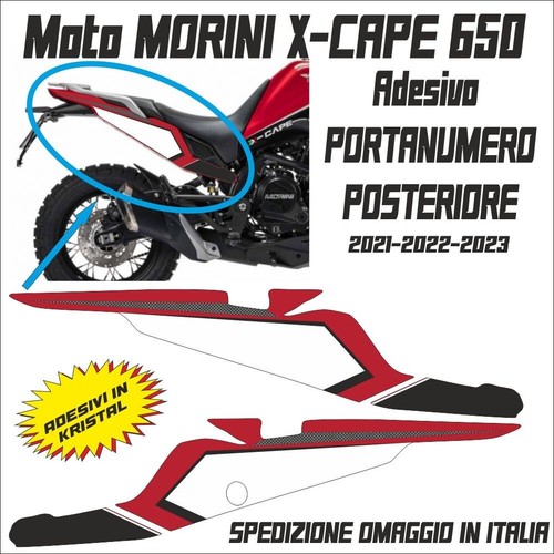 Adesivi portanumeri post moto - adesivi,