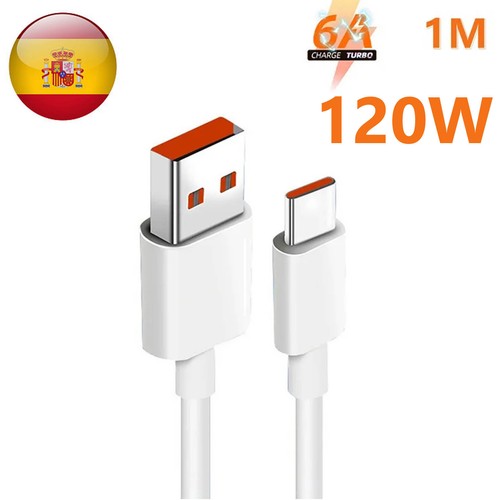 Cable usb tipo - c, 120w