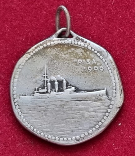 Medaglia argento regia - regia, marina