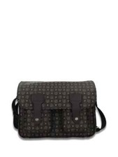 Borsa Pollini Messenger Heritage Multitasche Nera con dettagli Neri TE8401PP02Q