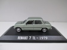 RENAULT 7 R7 TL / RENAULT 5 R5 SIETE Vert Green Grun de 1979 par UH M6 au 1/43