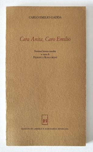 Carlo emilio gadda - carlo, cara
