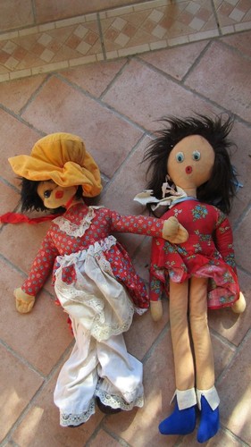 Bambole pezza anni 70 80 - 2,