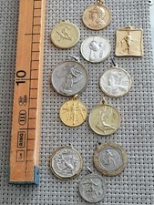 Médaille lotto 11 Medaglie medal medalla ميدالية varie sport calcio corsa ecc. 