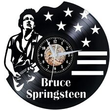 OROLOGIO DA PARETE ARTIGIANALE DISCO IN VINILE 33 GIRI  musica rock bruce