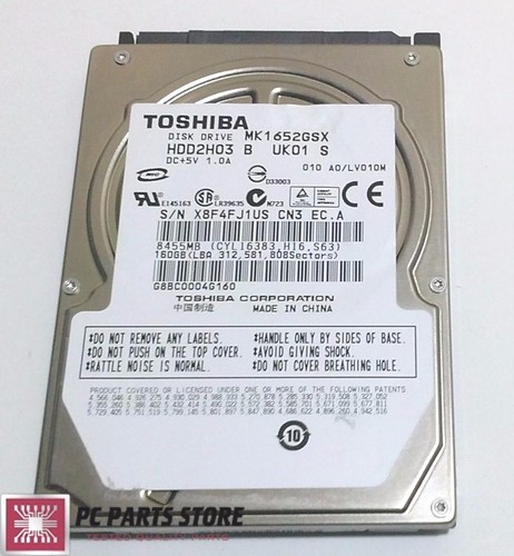 Toshiba 160 mk1652gsx - toshiba, gb
