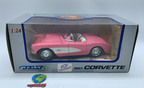 Welly chevrolet corvette 1957 - welly,