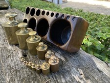 Pesi ottone bilancia con base