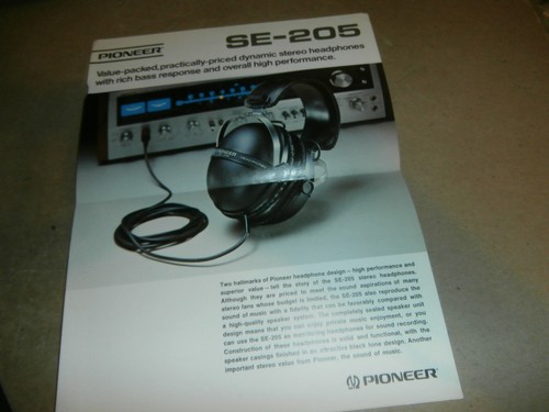 Cuffie pioneer 205 - cuffie, se-205