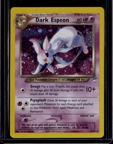 Dark espeon unlimited holo - espeon,