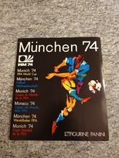 Album Figurine Calciatori PANINI World Cup MONACO 74 COMPLETO originale