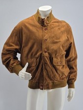 Giacca Uomo Vintage  in Pelle Scamosciata