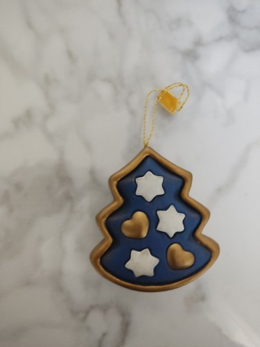 Addobbo albero natale blu - albero,