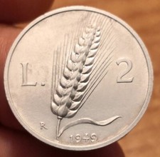 Moneta 2 Lire 1949
