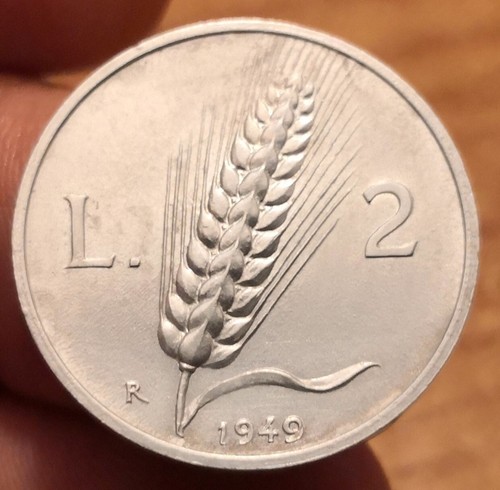 Moneta lire 1949 - 2,