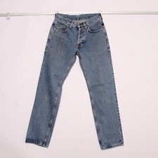 LEE SEATTLE Vintage W28 L30 Usato Vintage (Cod.J1103)Denim Jeans Vita Alta