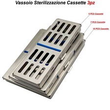 Strumenti Sterilizzazione Cassette Portastrumenti Contenitore Vassoio 5 7 10 pz