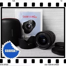 SAMYANG AF 24mm f1.8 FE - GRANDANGOLO COMPATTO E LUMINOSO FULL FRAME PER SONY E