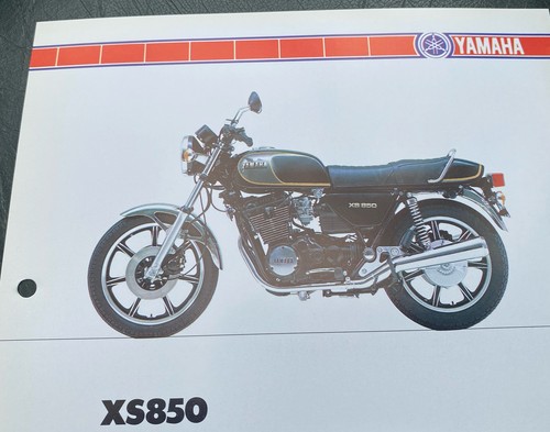 Yamaha xs850 depliant - xs850,