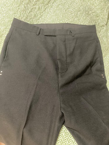 Rick owens wool cropped pants - owens,