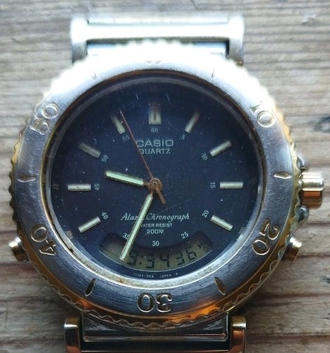 Casio 130w analog digital - aq-130w,