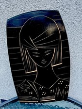 Quadro in legno intagliato da