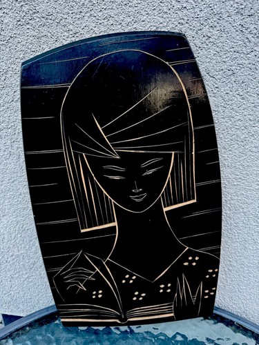 Quadro legno intagliato da - intagliato,