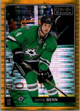 2016-17 O-Pee-Chee Platinum - Jamie Benn #75 oro sismico /50