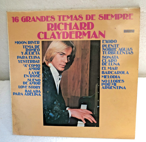 Richard clayderman grandes - 16,