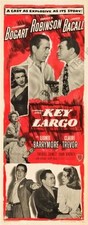 Inserto poster film Key Largo