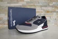Harmont & Blaine Eu 45 Sneakers Lacci EFM222.040.6290 Grigio Blu Nuovo
