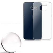 COVER CUSTODIA PER SAMSUNG GALAXY S6  / S6 EDGE TRASPARENTE  SOTTILE TPU SLIM