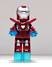RARO Lego Iron Man Silver Centurion Mark 33 minifigure