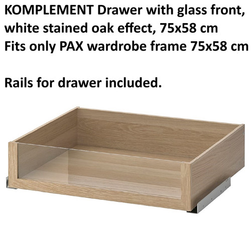 Cassetto ikea komplement con - ikea,