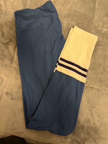 Leggings lularoe blu - blu, bianco