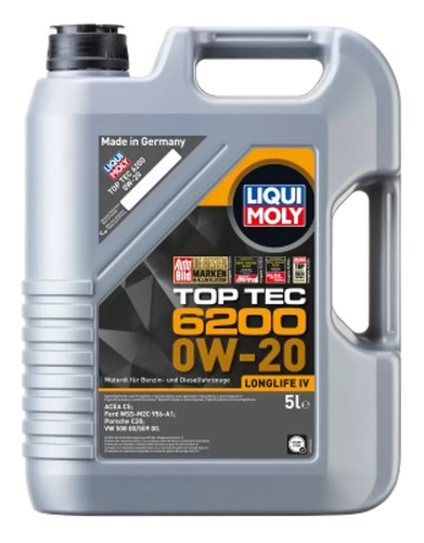 Olio motore 0w20 5l vw - motore,