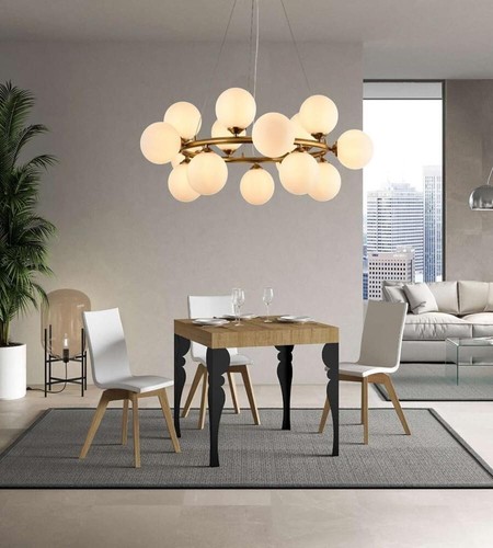 Lampadario sospensione con - a,