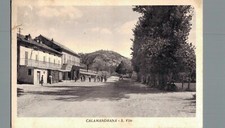 Asti Calamandrana panorama, strappino bordo F. piccolo  spedita franc. asp.