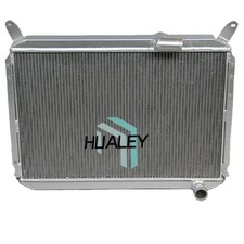 Radiatore acqua 3 file alluminio per 1984-1988 85 86 87 Nissan 300ZX Turbo V6 3.0L