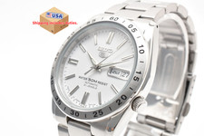 [INUTILIZZATO in scatola] Orologio Uomo SEIKO 5 Five SNKD97JC 7S26-02T0 Bianco dal GIAPPONE