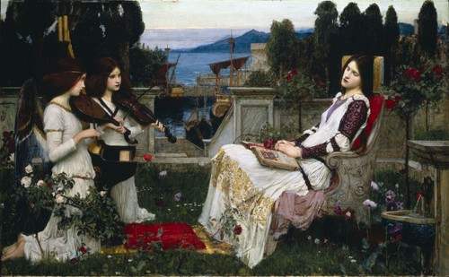 John william waterhouse - william, santa