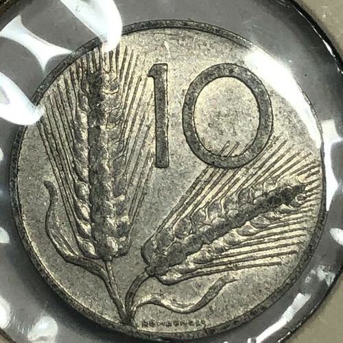 1955 italy lire foreign - italy, 10