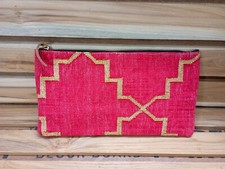 Pochette dhurrie intrecciata