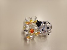 SWAROVSKI COCCINELLA SU FIORI