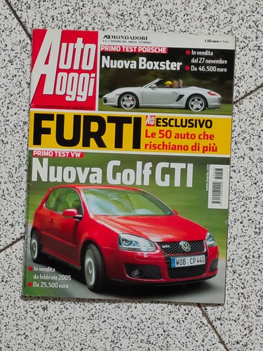 Rivista auto oggi - rivista, n.