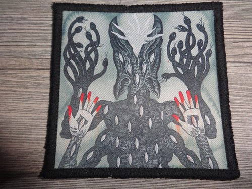 Leviathan patch black metal - black,