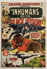 Amazing Adventures #7 (Marvel Comics luglio 1971) MID GRADE - BLACK WIDOW